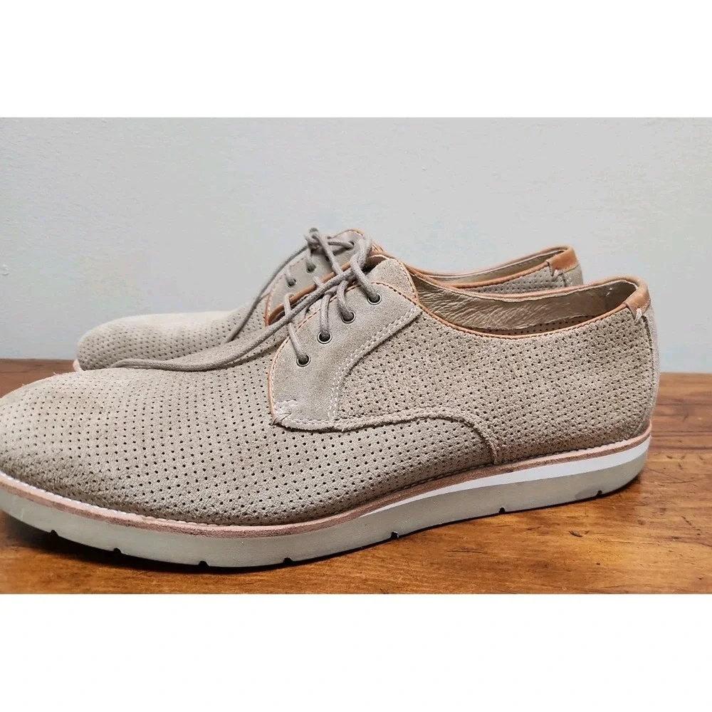 Johnston & Murphy Sheepskin Derby Mens Shoes size 8.5M